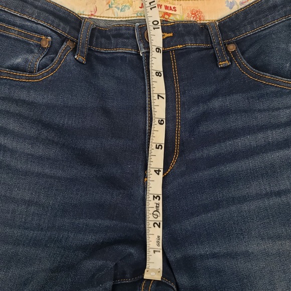 Johnny Was The Skinny Jeans‎ Mid Rise Stretch Dark Denim Women's 29 (32) Stretch - Picture 12 of 14